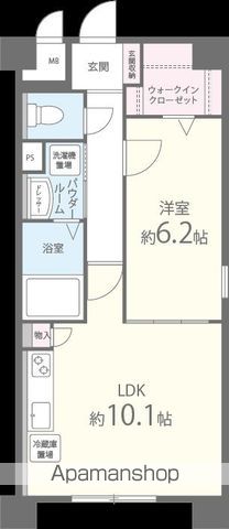 M.Rレジデンス博多の間取り写真