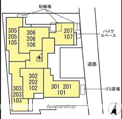 セレスティア大島[1LDK/34.97m2]の外観