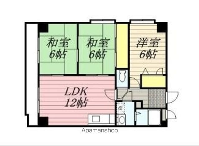 【福岡市南区三宅のマンションの間取り】