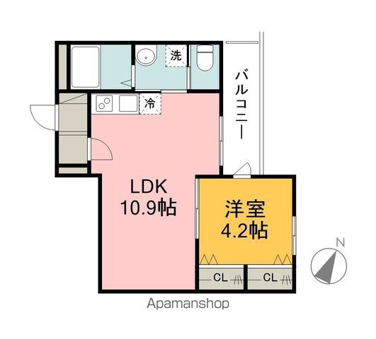 MELLAS狭山市の間取り写真