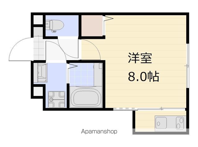 CASA GRANDE 白石の間取り写真