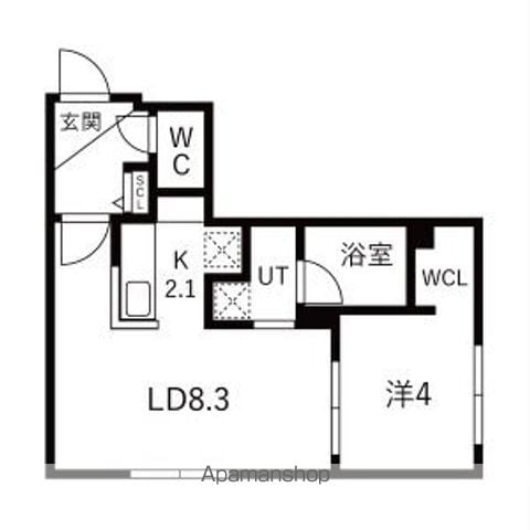 FーWORKS月寒の間取り写真