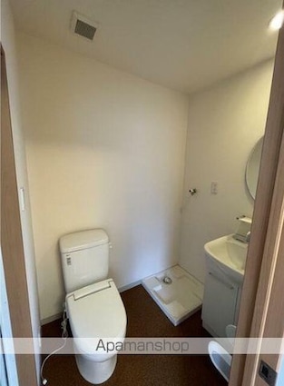 ホワイトベッセルＮ[1R/23m2]のトイレ