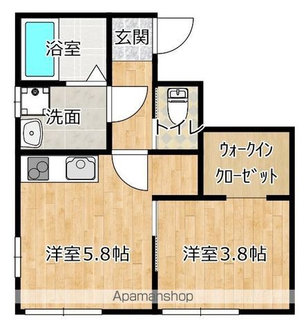 ヒバリスクエア和地山の間取り写真