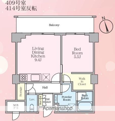 ソライエアイルときわ台の間取り