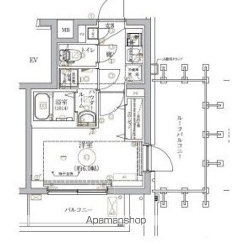 【ベルシード武蔵小杉ノースの間取り】