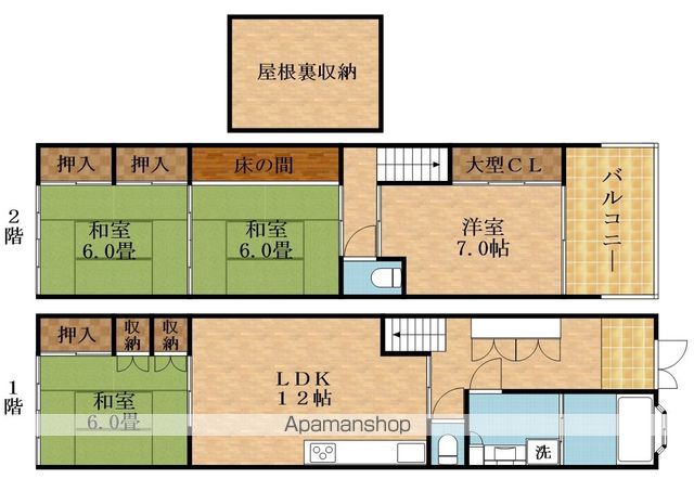 間取り：227102338396