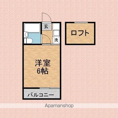 ハイツシバタの間取り写真
