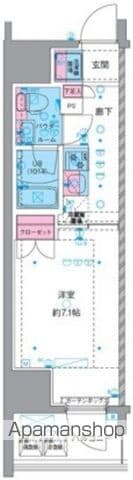ジェノヴィア横浜石川町の間取り写真