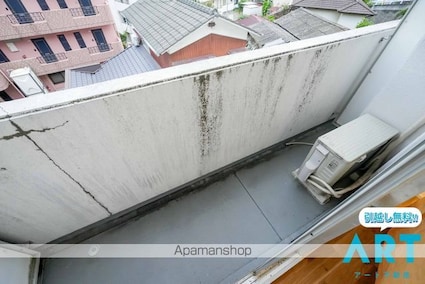 第４０杉フラット[1K/22.68m2]のバルコニー