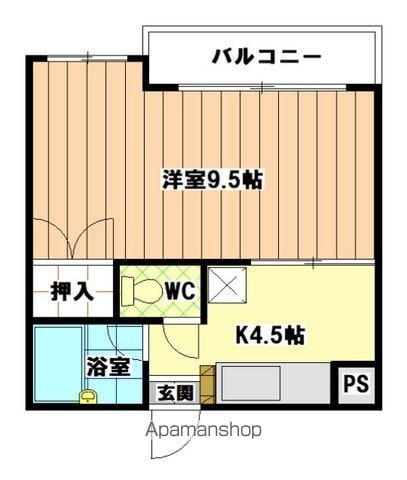ロッジ松香台の間取り写真