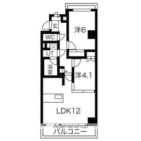 【エルフォルテ東日暮里の間取り】