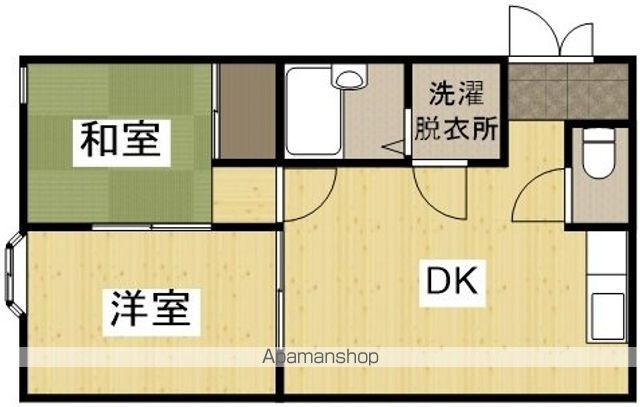 しみずコーポの間取り写真