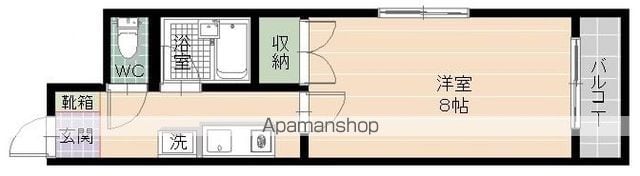 サンヴューパレス荒江の間取り写真