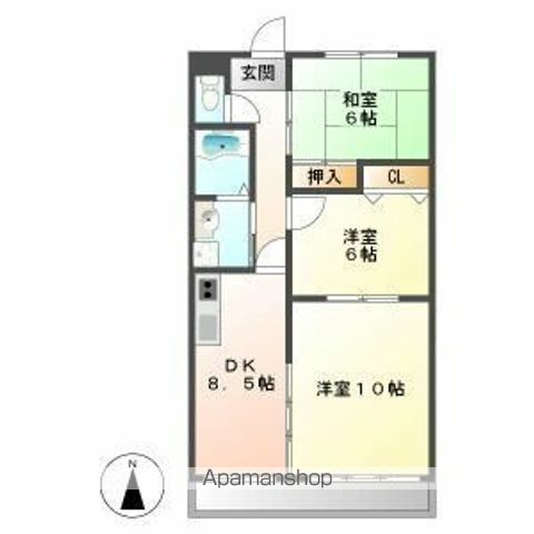 フェアリーマナの間取り写真