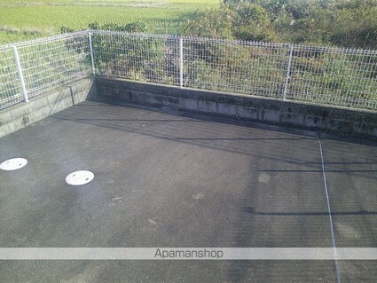 コートジュネス　Ⅴ[2DK/43.86m2]のバルコニー