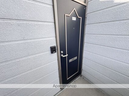 コーポアサカ[2DK/46.5m2]のセキュリティ