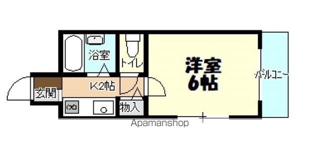 メルカード弐番館の間取り写真