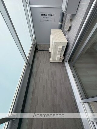 ＳＨＯＫＥＮ　Ｒｅｓｉｄｅｎｃｅ八王子[1K/25.59m2]のバルコニー