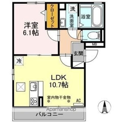 コートリバーの間取り写真