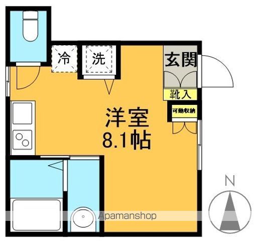 アパルトメント梅丘グランデの間取り写真
