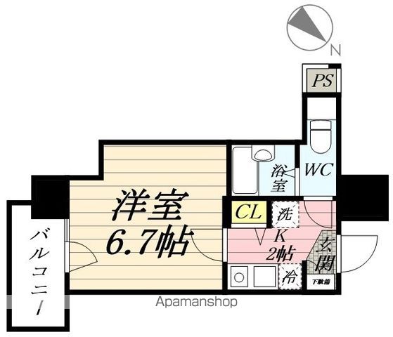 リヴシティ横浜東ベイサイドの間取り写真