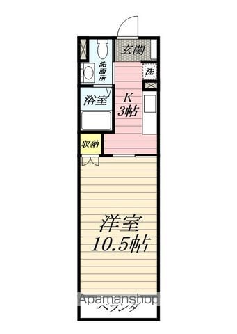 CONFOR鴨宮の間取り写真