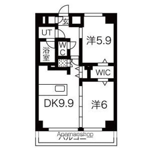 【エルフォルテ東日暮里の間取り】