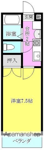 グレイスコーポカクIIIの間取り写真