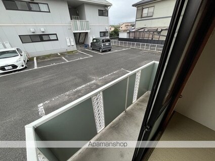 アベニュー１１Ａ棟[2K/34.5m2]のバルコニー