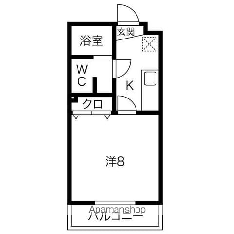 グランメールコート万野原の間取り写真