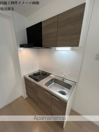 Ｐｏｌａｒｉａ　Ｍａｔｓｕｄｏ（ポラリア松戸）[1LDK/33.87m2]のキッチン