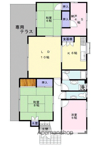 吉祥寺北町4丁目住宅の間取り写真