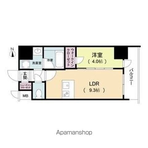 ルネフラッツ松屋町駅前の間取り写真