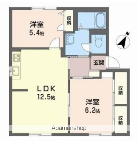 アメニティハイツ十市　Ｂ棟の間取り