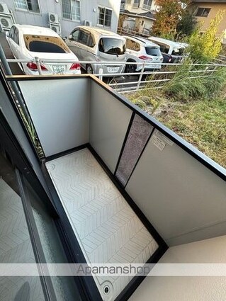 滋賀県大津市月輪３丁目[1K/26.93m2]のバルコニー