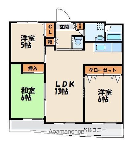 サンヒル7の間取り写真