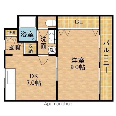 グランドハイツ2番館の間取り写真
