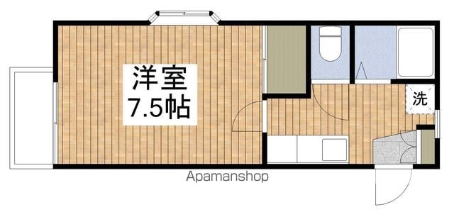 ダイヤモンドパレスの間取り写真