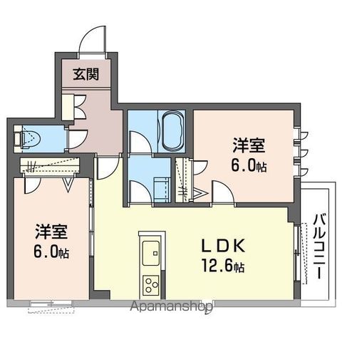 GROWILL立川IIIの間取り写真