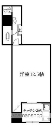 緑町ハイツ[1K/32m2]の間取図