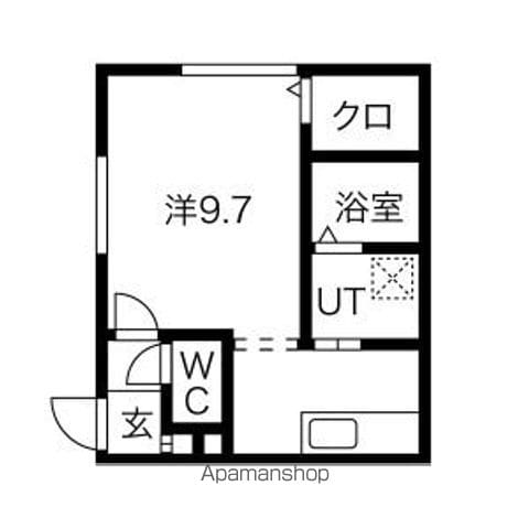 TWINBERRY ASABUの間取り写真