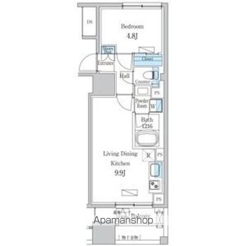 デュオフラッツ今池フレナの間取り
