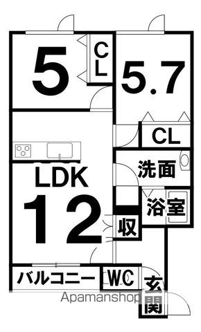 エトス白樺の間取り写真