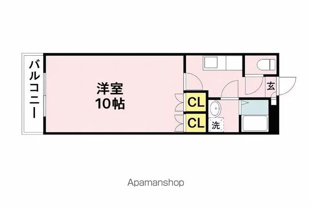 レジデンス末広の間取り写真
