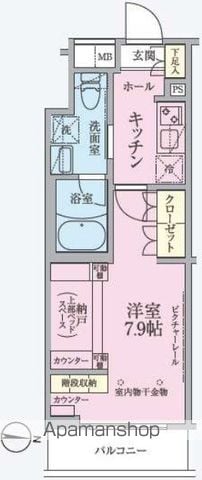 練馬区豊玉北のマンションの間取り