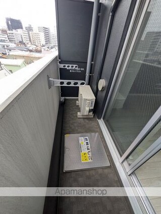 東京都中野区本町５丁目[1K/25.52m2]のバルコニー