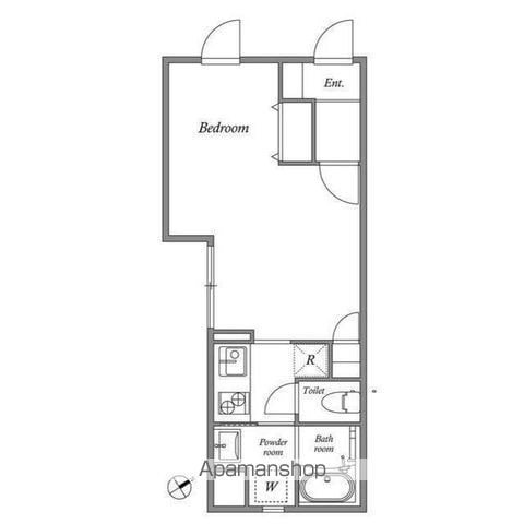 SOLASIA RESIDENCE門前仲町の間取り写真