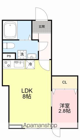 CRESCENT台原の間取り写真
