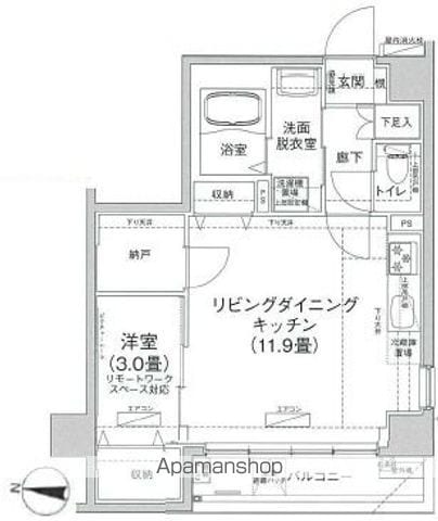 アイルプレミアム押上ノルドの間取り写真
